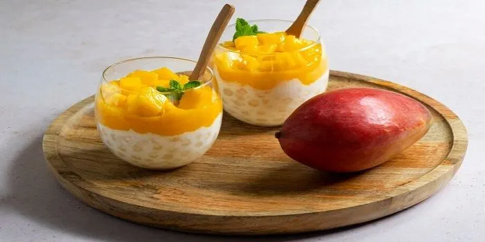 Mango Sago Dessert  yang mudah dibuat, modal terjangkau bisa menjadi  ide jualan takjil pada bulan puasa ramadan tahun ini.