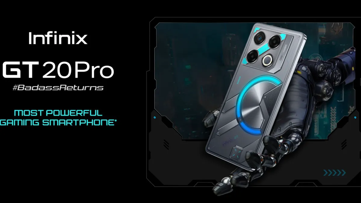Infinix GT 20 Pro.
