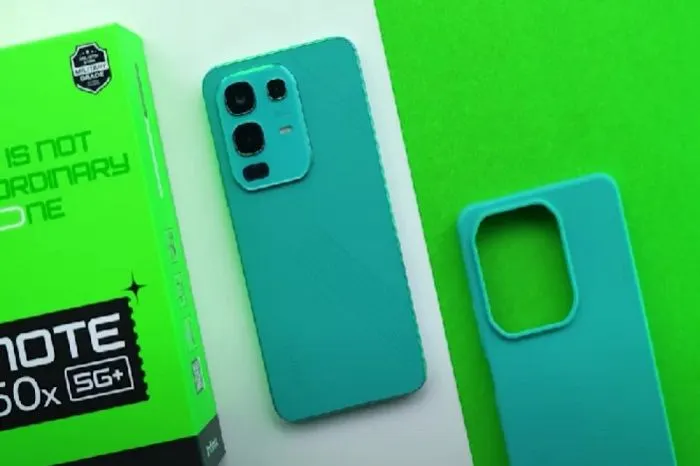Infinix Note 50x 5G telah diluncurkan bulan Maret 2025 dengan desain yang hampir sama dengan seri Infinix Note 50 lainnya.