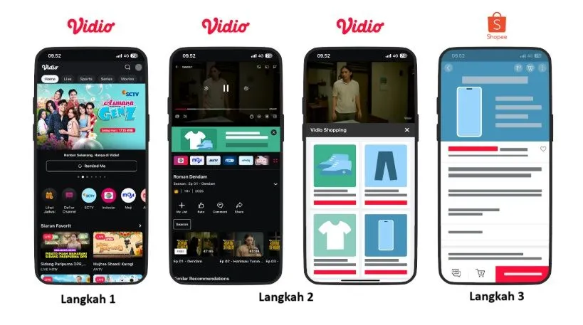Belanja Sekaligus Nonton? Shopee dan Vidio Tawarkan Fitur Vidio Shopping yang Canggih