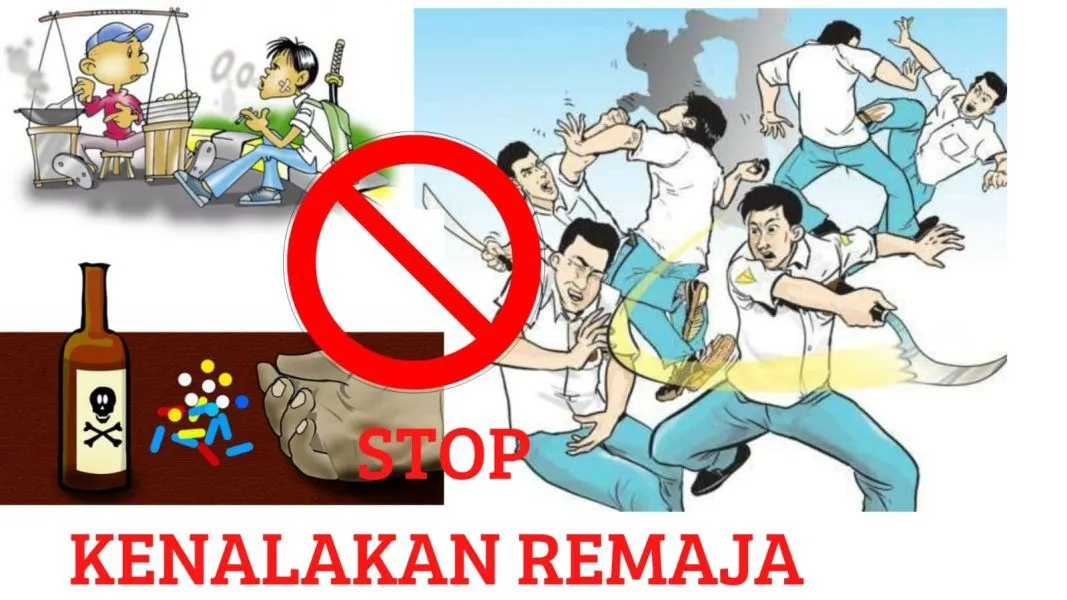 Ilustrasi Kenakalan Remaja