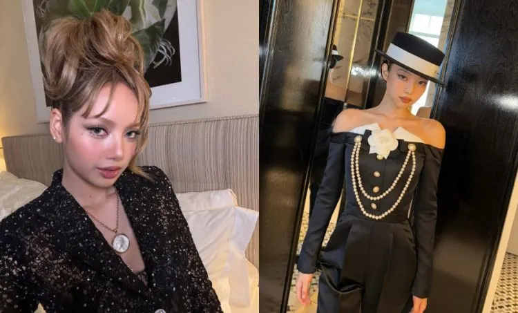 Lisa dan Jennie BLACKPINK di Met Gala 2025.