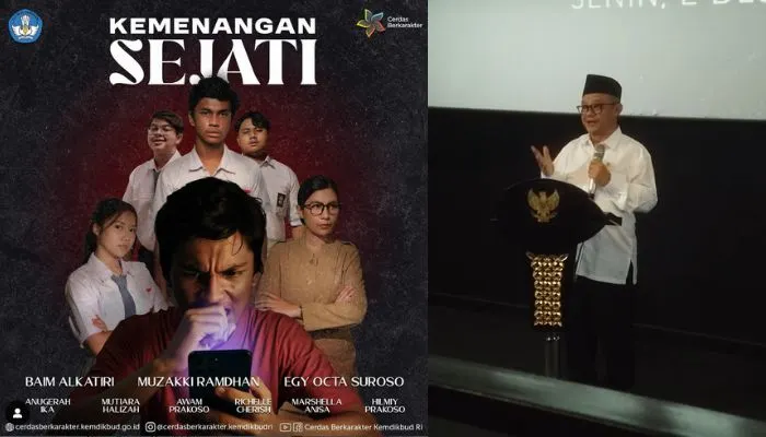 Kementerian Pendidikan Dasar dan Menengah (Kemdikdasmen) meluncurkan film Kemenangan Sejati sebagai upaya penguatan karakter bangsa.