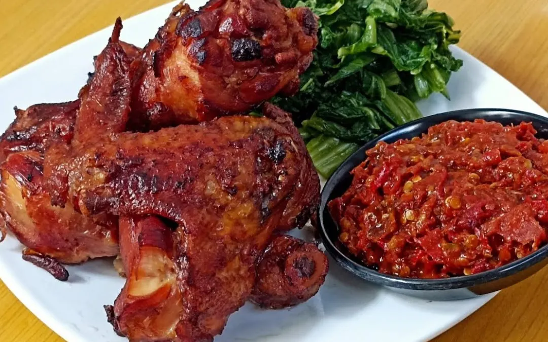 Ilustrasi. Ayam Bacem Pedas Manis