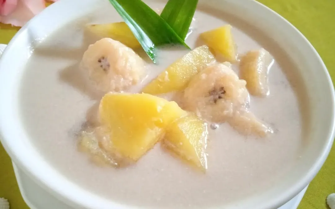 Kolak pisang dan ubi jalar.