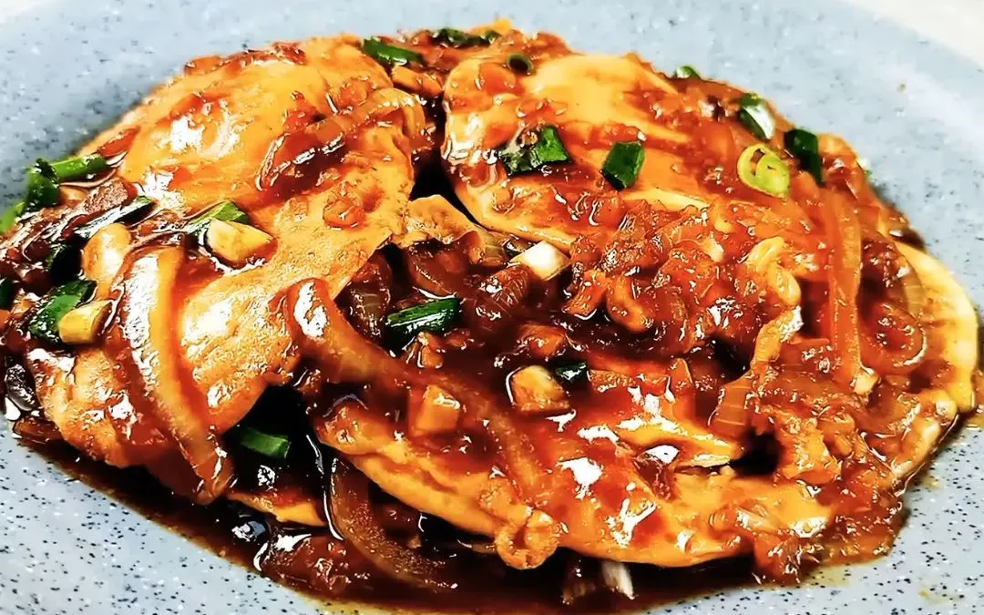 Menu Sahur Sederhana Telur Dadar Kuah Saus Tiram dan Kangkung Telur Puyuh