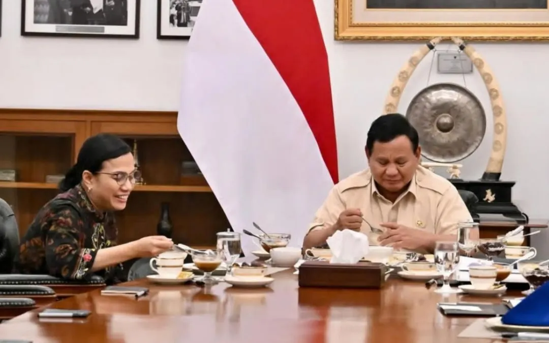 Buka Puasa Bersama Presiden, Menkeu Sri Mulyani Bungkam saat Diminta Konfirmasi Isu Mundur dari Kabinet Merah Putih