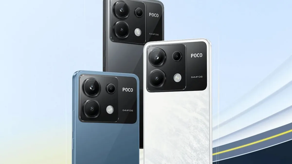 POCO X7 5G tetap nyaman digenggam berkat manajemen bobot yang optimal dan desain layar melengkung yang memberikan sensasi halus di sisi-sisinya.