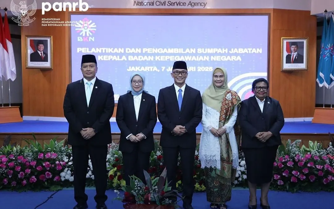 Profil Singkat Kepala BKN Baru Zudan Arif Fakrulloh yang Resmi Dilantik MenPAN RB RIni Widyantini