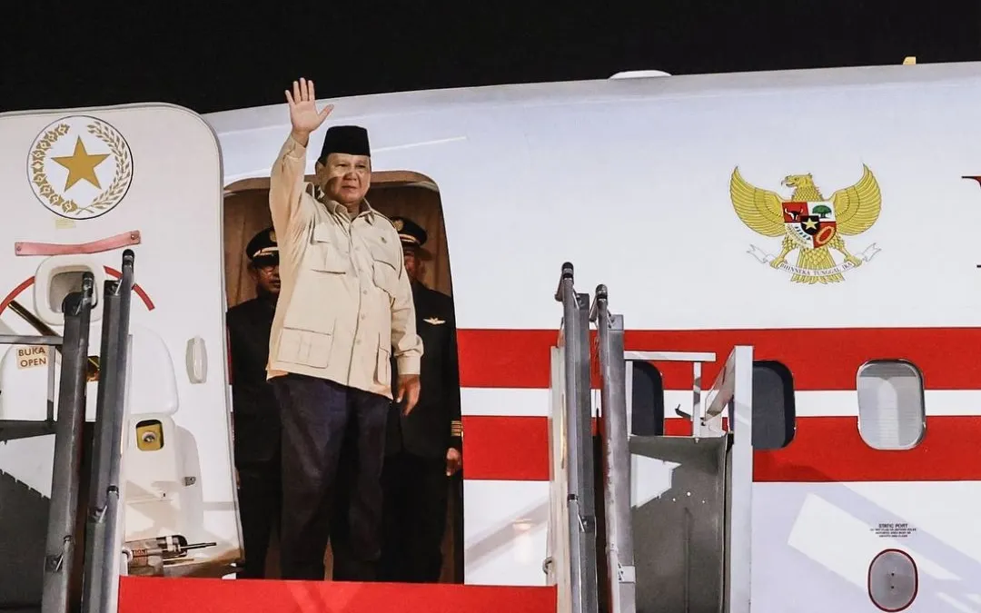 Presiden Prabowo Subianto akan melakukan kunjungan ke lima negara timur tengah selama sepekan ke depan.