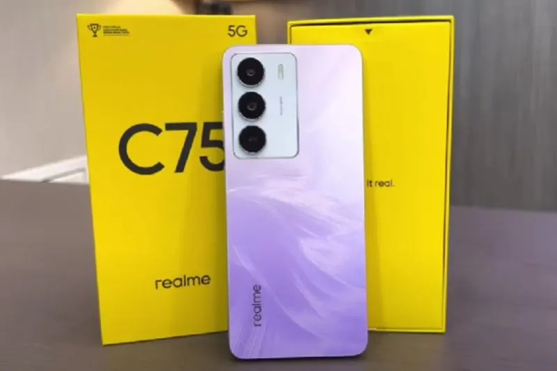 Realme C75 5G merupakan versi peningkatan dari Realme C75 4G yang dirilis pada akhir 2024 di Indonesia.