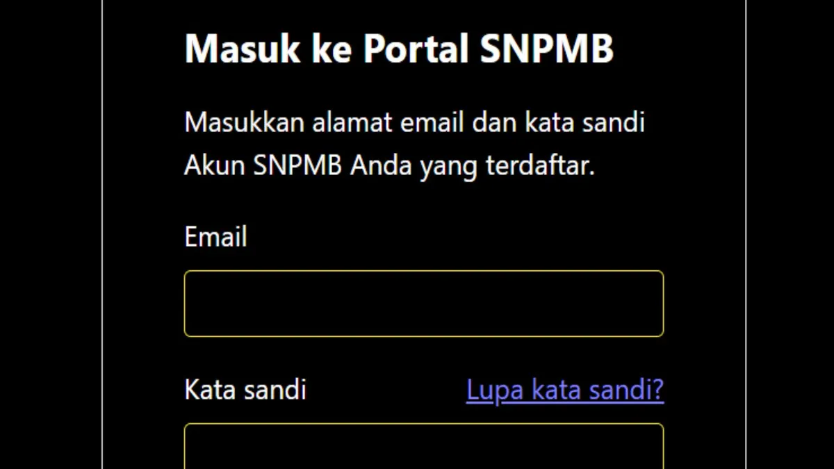 Bagi yang Lupa, Begini Cara Cek Ulang Nomor Pendaftaran SNBT 2025 untuk Buka Pengumuman UTBK 2025