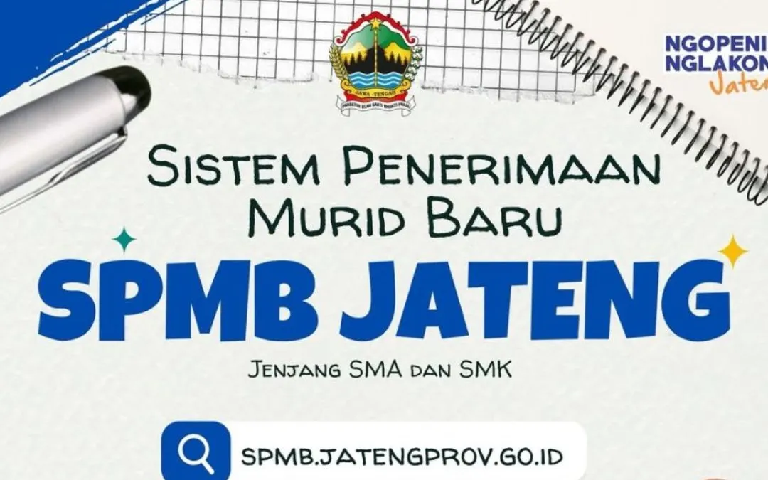 SPMB Jateng 2025 Resmi Dibuka, Ini Link Pendaftaran dan Cara Daftarnya