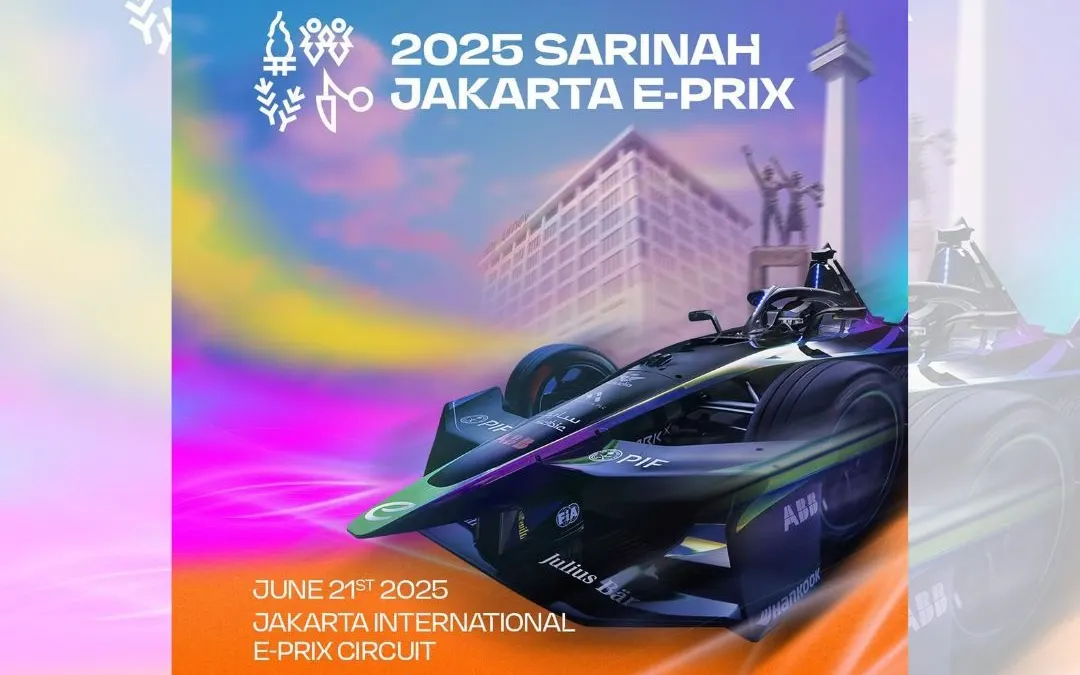 Sarinah Resmi Jadi Title Partner Jakarta E-Prix 2025, Kolaborasi Warisan Budaya dan Masa Depan Ramah Lingkungan