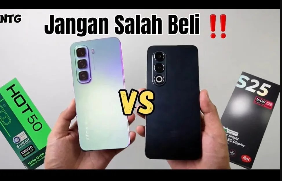  Lagi mencari HP di entry level? Simak ulasan dari dua perangkat segmen entry level, itel S25 dan Infinix Hot 50.