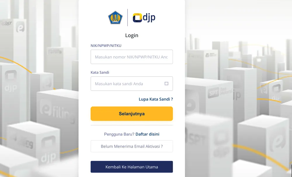 Nomor EFIN atau Electronic Filing Identification Number sangat penting digunakan untuk melaporkan wajib pajak.
