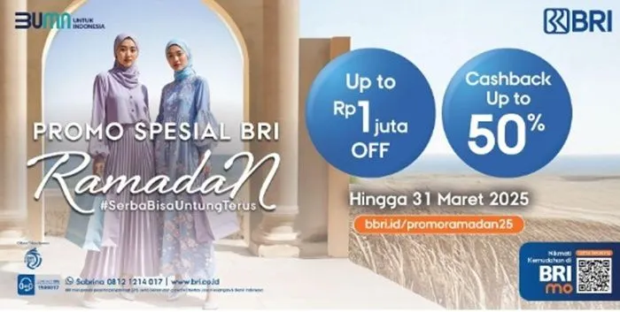 Mulai belanja groceries sampai tiket mudik dengan promo BRI