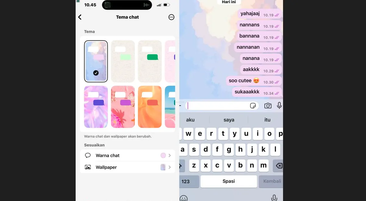 itur WhatsApp Terbaru Selain Meta AI, 'Tema Chat' Lebih Eksklusif Tiap Kontak Punya Wallpaper Tersendiri 