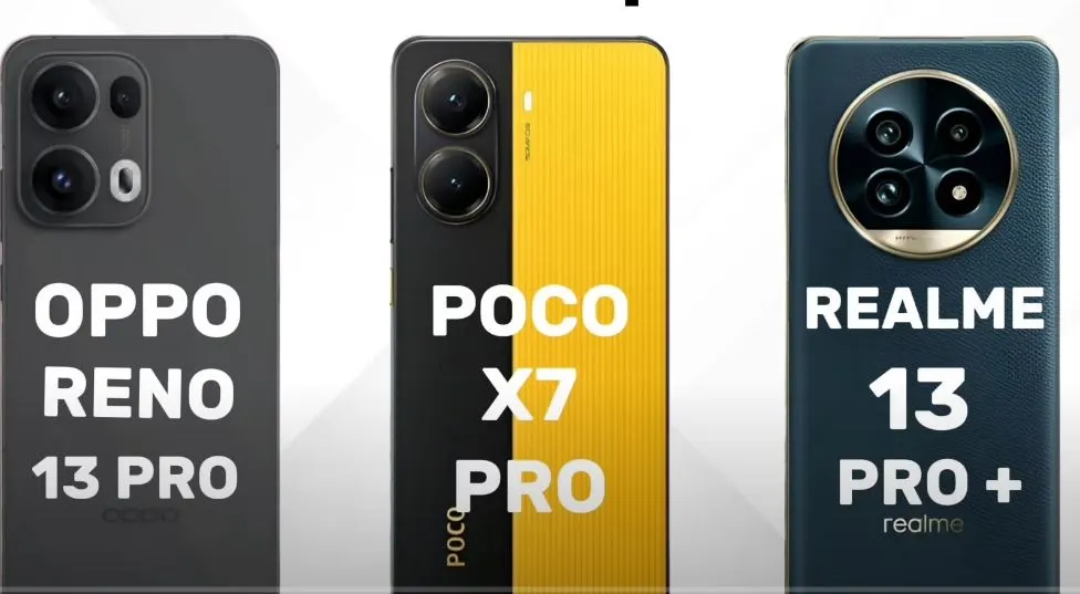 Di antara Oppo Reno 13 Pro, Poco X7 Pro, dan Realme 13 Pro Plus mana smartphone yang paling andal dengan kamera yang bokeh di 2025?