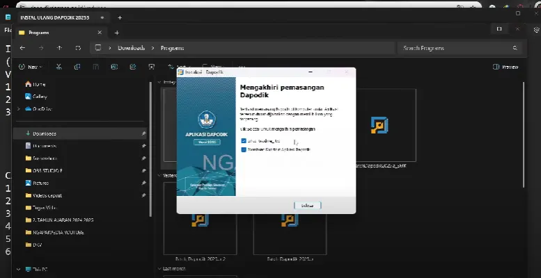 Illustrasi. Ternyata Begini Cara Mudah Instal Ulang DAPODIK 2025 b