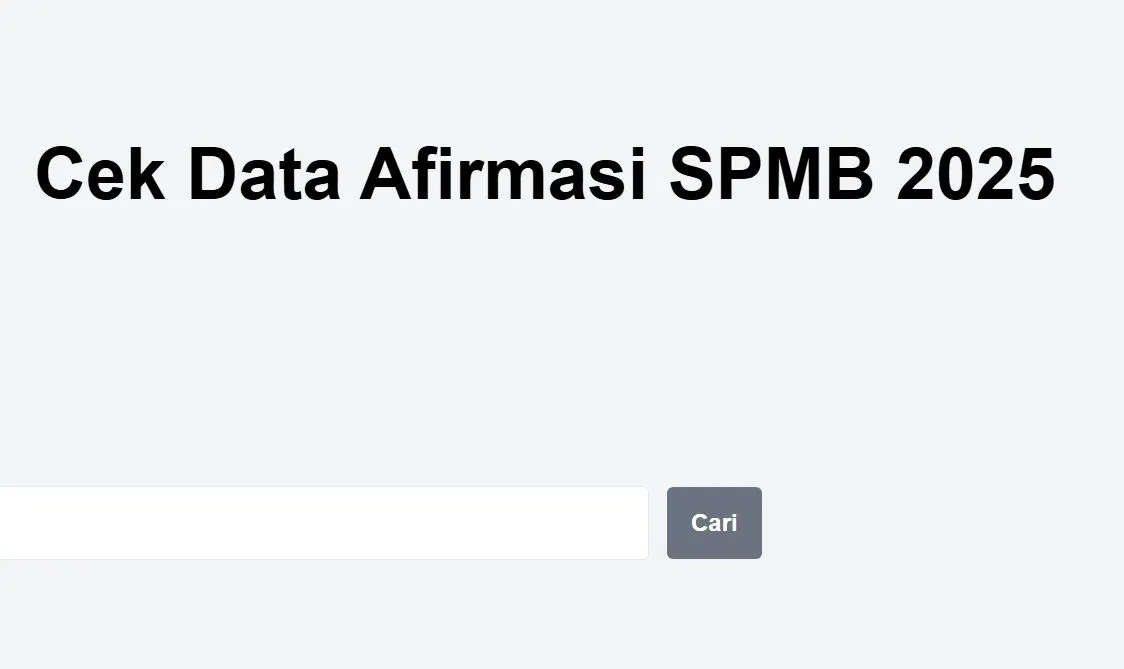 Jalur afirmasi diperuntukkan bagi CMB yang berasal dari keluarga ekonomi tidak mampu dan berdomisili asli di Jakarta.
