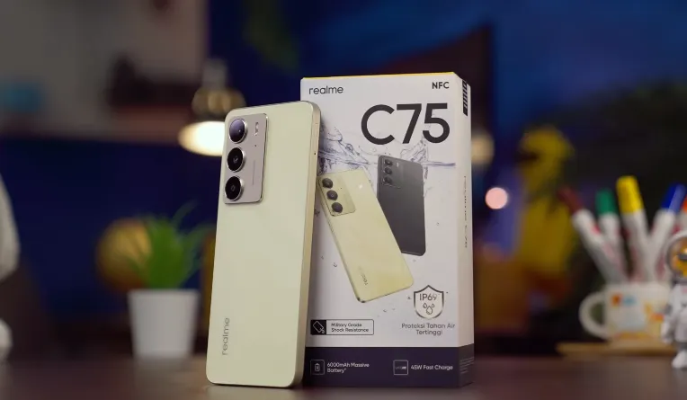 Realme C75.