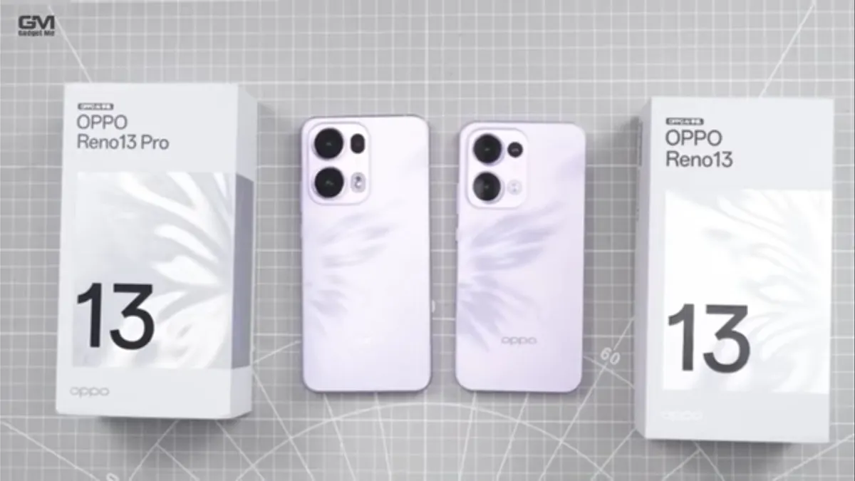 OPPO Reno 13 dan OPPO Reno 13 Pro.