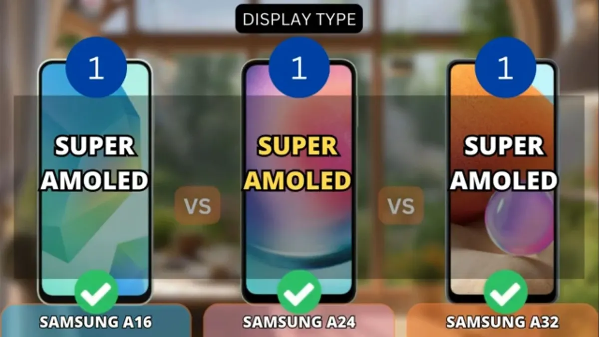 Adu Spesifikasi Samsung Galaxy A16, Samsung Galaxy A24 dan Samsung Galaxy A32 