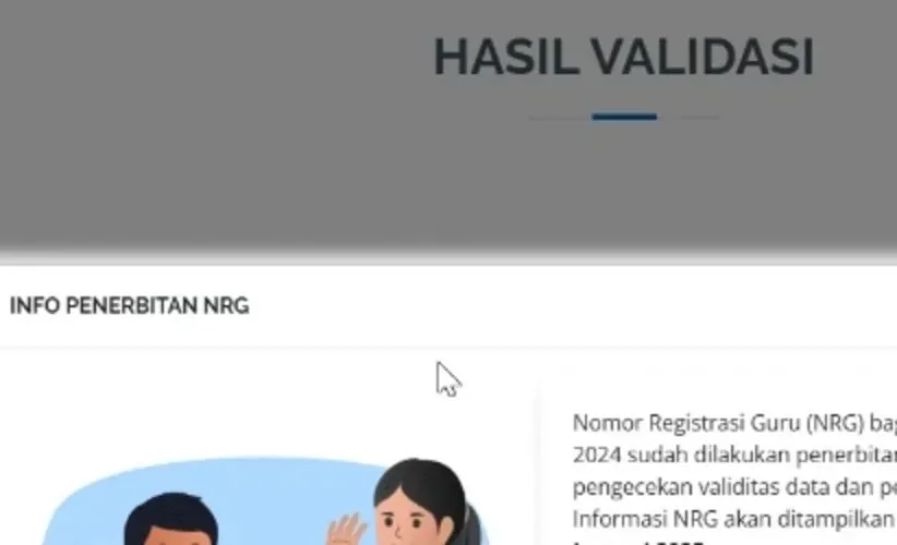 Penerbitan Nomor Registrasi Guru (NRG) untuk lulusan Pendidikan Profesi Guru (PPG) tahun 2024 siap diterbitkan.