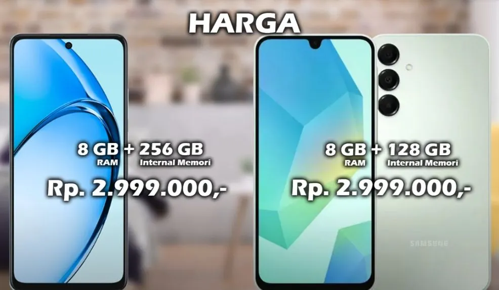 OPPO A60 4G dan Samsung Galaxy A16 4G kini bersaing ketat di segmen menengah dengan spesifikasi menarik dan fitur unggulan.