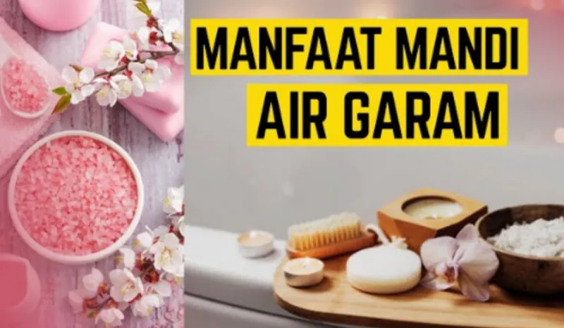 Selain meningkatkan kualitas kesehatan, manfaat mandi garam dengan air hangat dipercaya baik untuk menambah ketahanan psikis.