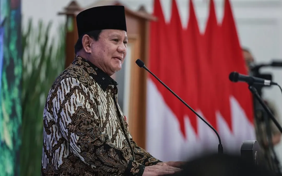 Presiden Republik Indonesia, Prabowo Subianto.