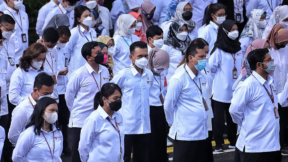 PPPK Paruh Waktu bakal menerima gaji yang lebih rendah yang lebih rendah dibandingkan PPPK Penuh Waktu karena jam kerja yang lebih sedikit.