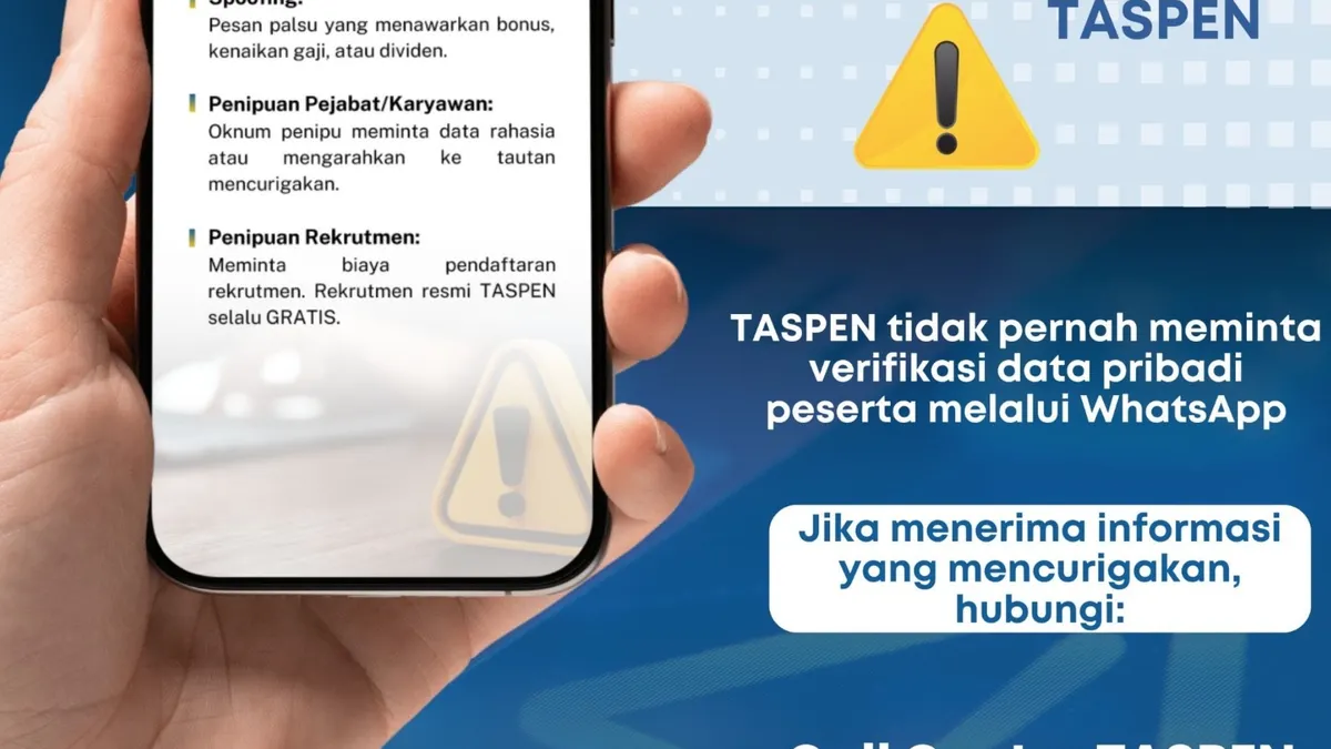 TASPEN Perkuat Keamanan Data Peserta, Imbau Cermati Permintaan Informasi