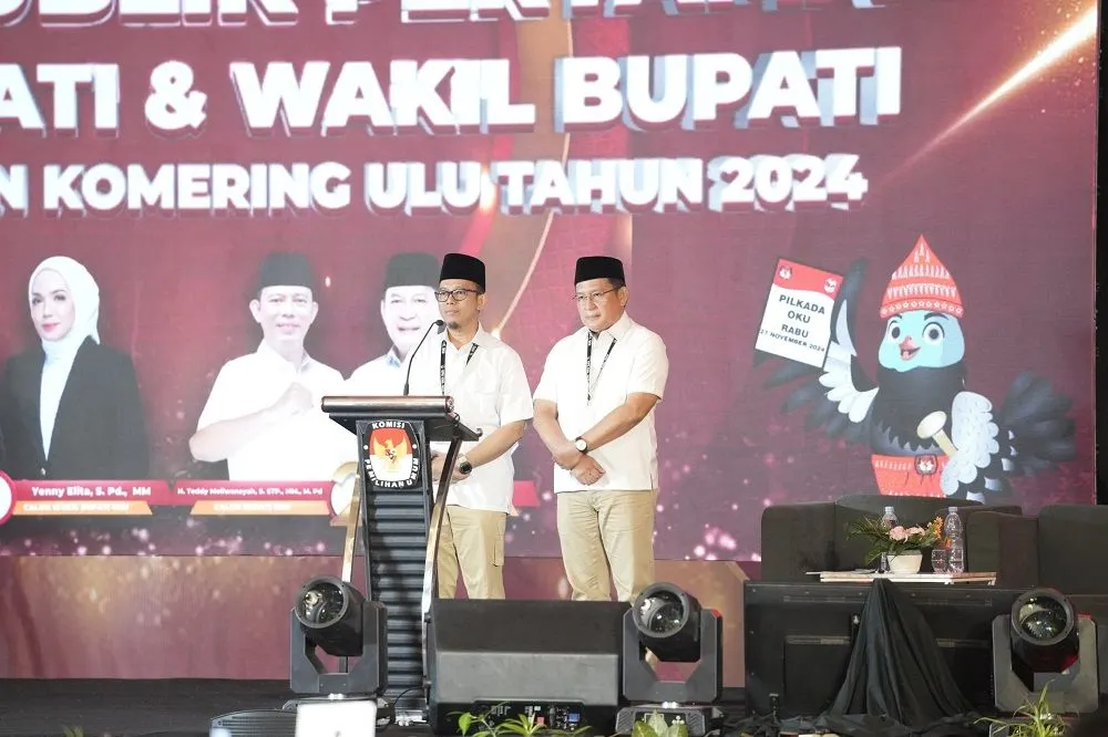 Paslon Bupati dan Wakil Bupati H Teddy Meilwansyah- H Marjito Bachri ( BERTAJI)