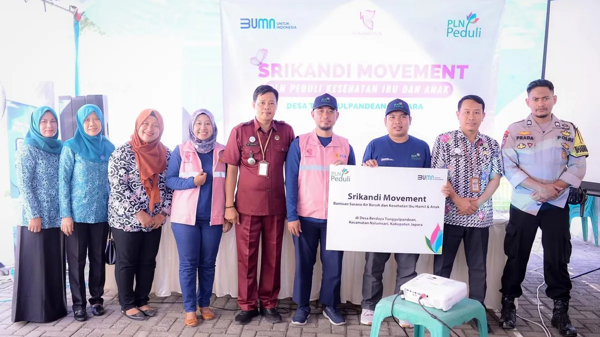 Lebih dari 70 peserta antusias mengikuti pemeriksaan kesehatan gratis untuk ibu hamil dan anak-anak yang bertempat di Desa Tunggul Pandean.