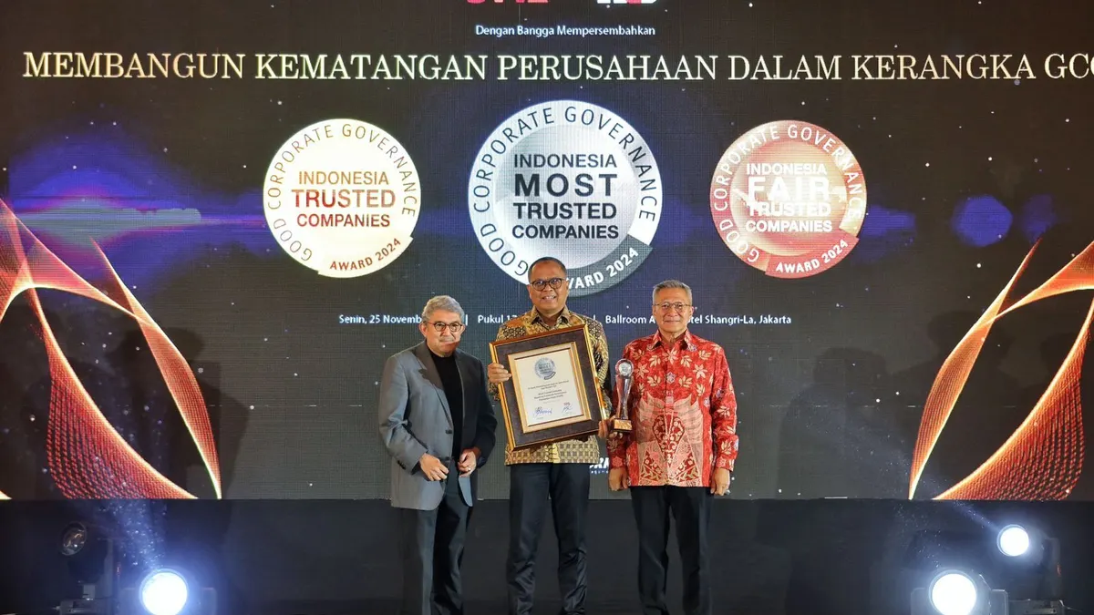 bank bjb Raih Most Trusted Banking di CGPI Award 2024