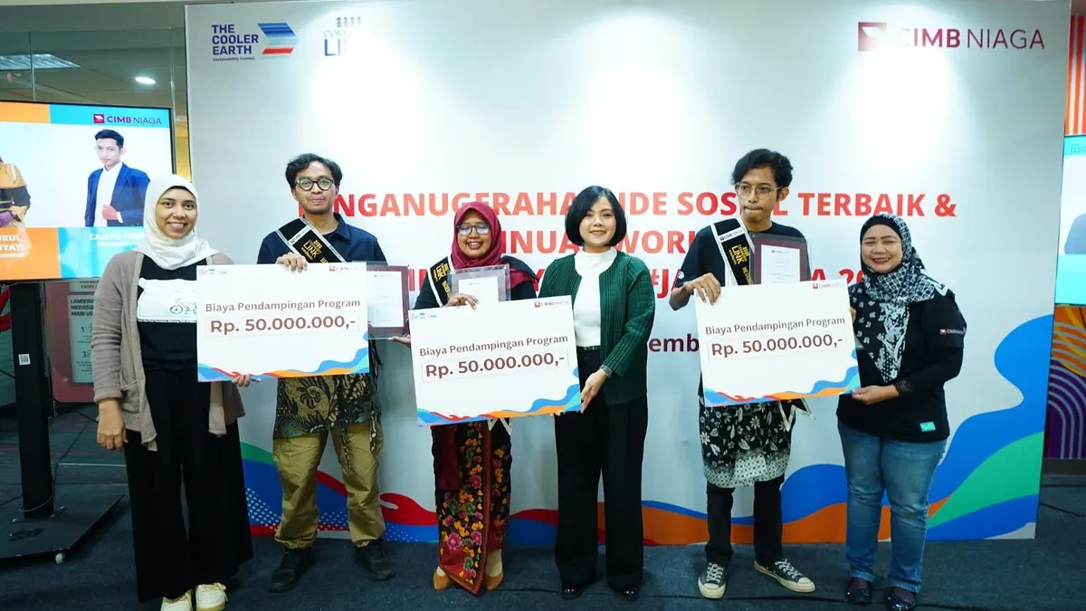 CIMB Niaga Dukung Ide Sosial Berkelanjutan di Community Link 2024