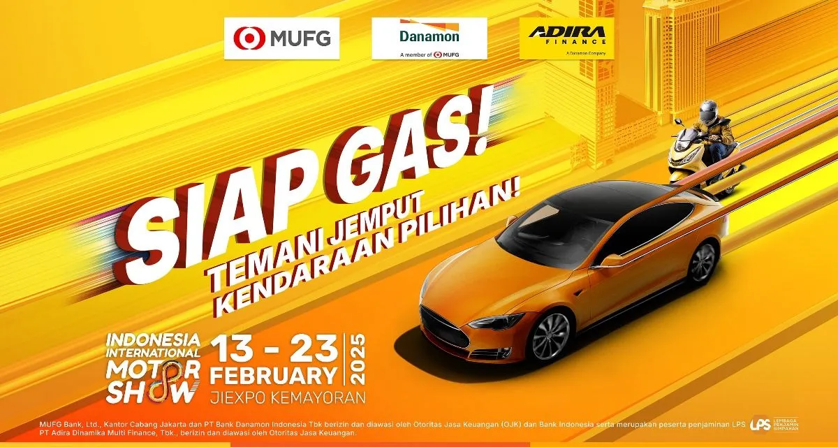 Kolaborasi Danamon, Adira Finance, dan MUFG di IIMS 2025 jadi komitmen jangka panjang untuk dukung pertumbuhan industri otomotif Indonesia.