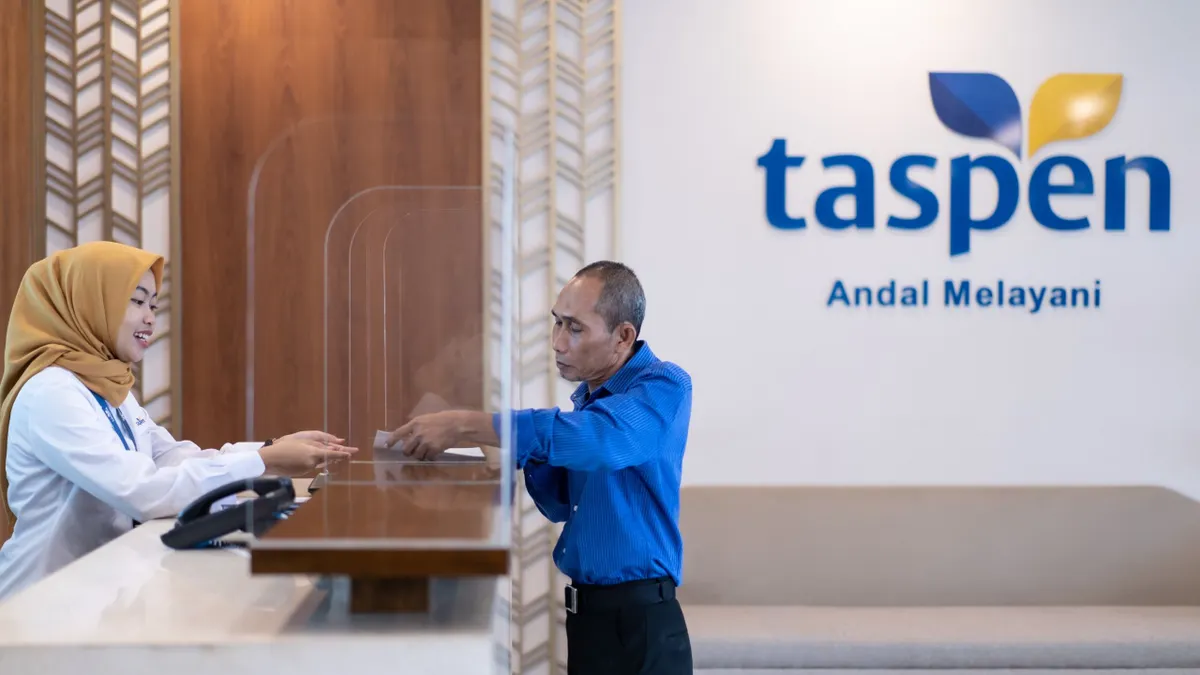 TASPEN terus berinovasi dengan peningkatan layanan digital dan fasilitas kantor cabang demi kenyamanan dan kepuasan peserta. (Taspen)