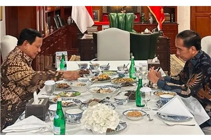 Buntut kunjungan sejumlah menteri Kabinet Indonesia Bersatu ke kediaman Joko Widodo menjadi embrio lahirnya istilah matahari kembar.