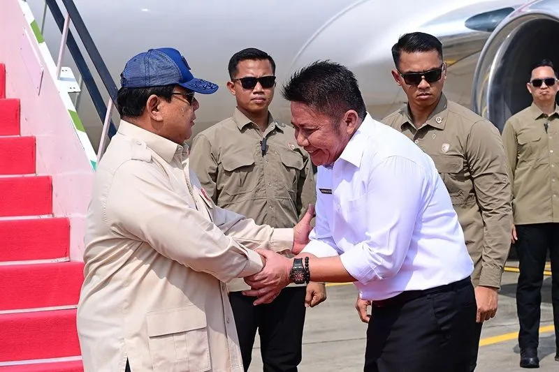 Tingkatkan Produksi Pangan Sumsel 5 Besar Nasional, Presiden Prabowo Puji Prestasi Gubernur Herman Deru