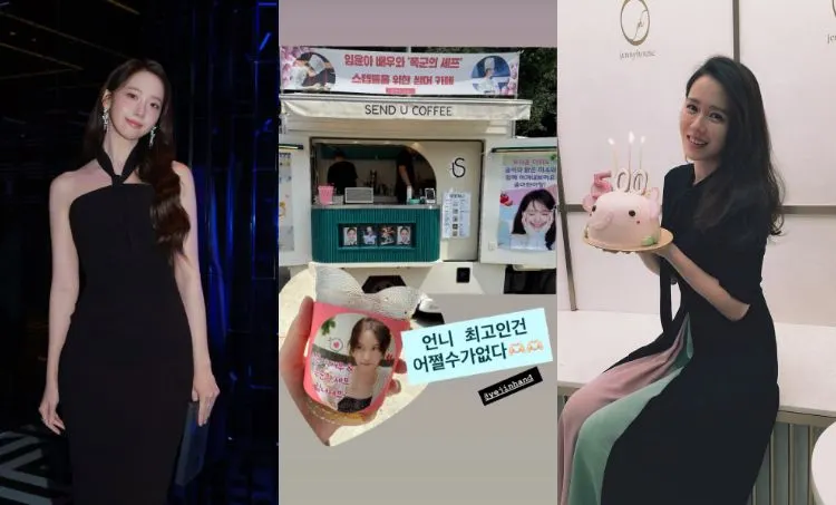 Sweet! Son Ye Jin Kirim Coffee Truck ke Lokasi Syuting Yoona SNSD