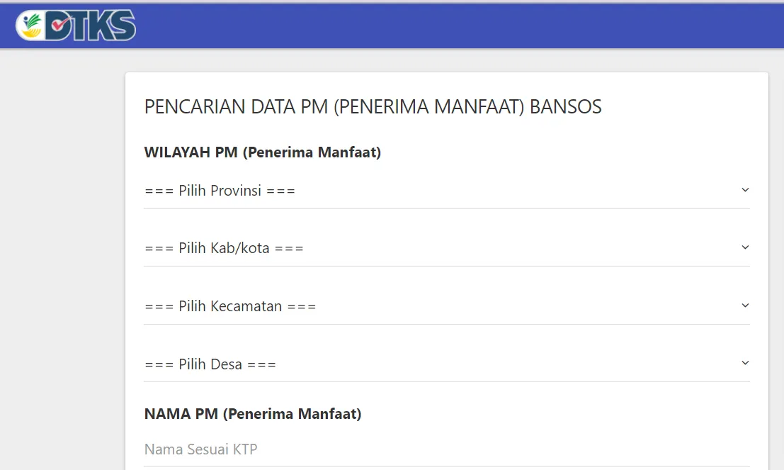 Cara cek bansos PKH secara online.