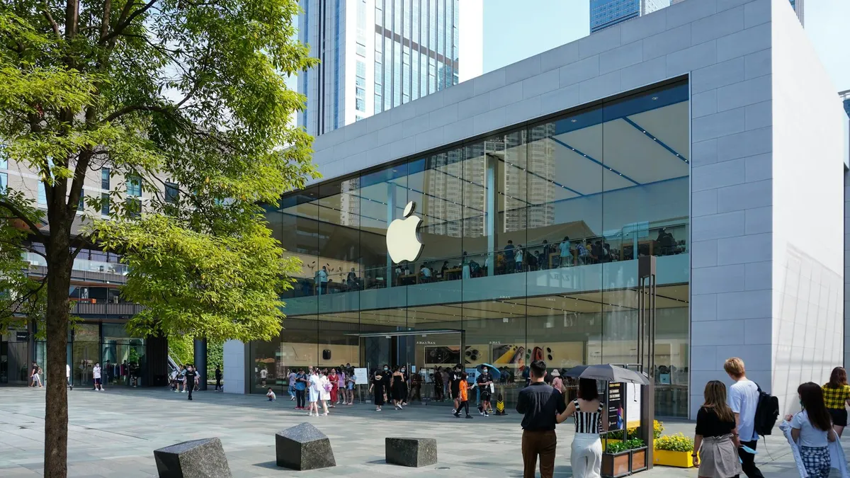 Ilustrasi. Apple Store
