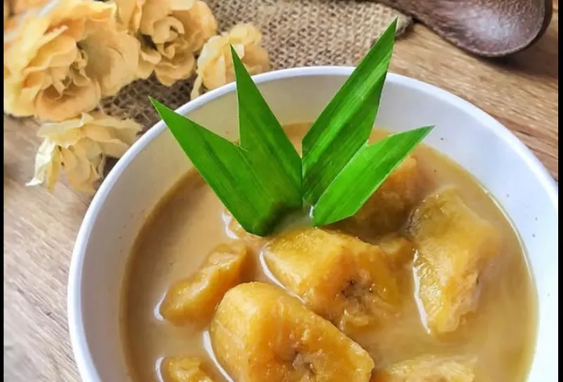 Ilustrasi. Menu takjil Kolak