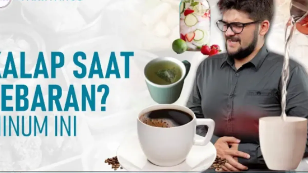 Ilustrasi. Minuman untuk membakar lemak