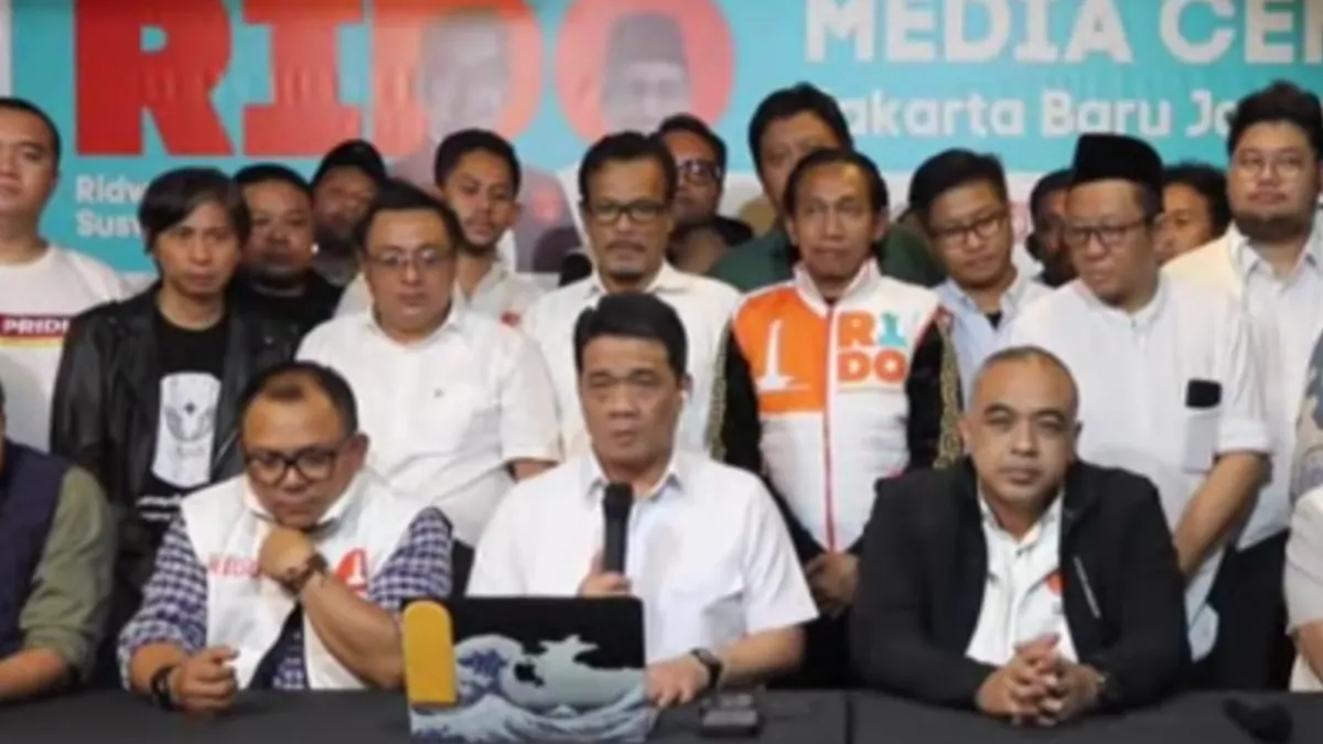 Raih Dukungan 39,40 Persen, Tim Pemenangan Pasangan Rido Desak KPU Lakukan 2 Putaran