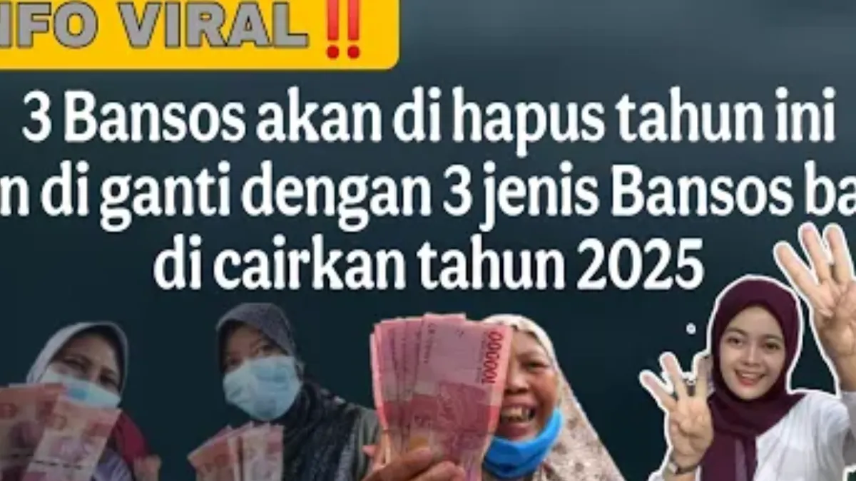 Diganti dengan Uang Tunai Rp120 Ribu, Jenis Bansos Ini Tidak Ada di Tahun 2025