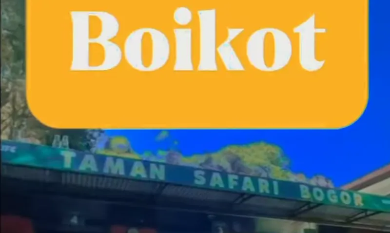 Menyikapi kabar adanya dugaan pelanggaran HAM berat yang dilakukan oleh petinggi Taman Safari, ajakan untuk boikot semakin gencar tersiar.